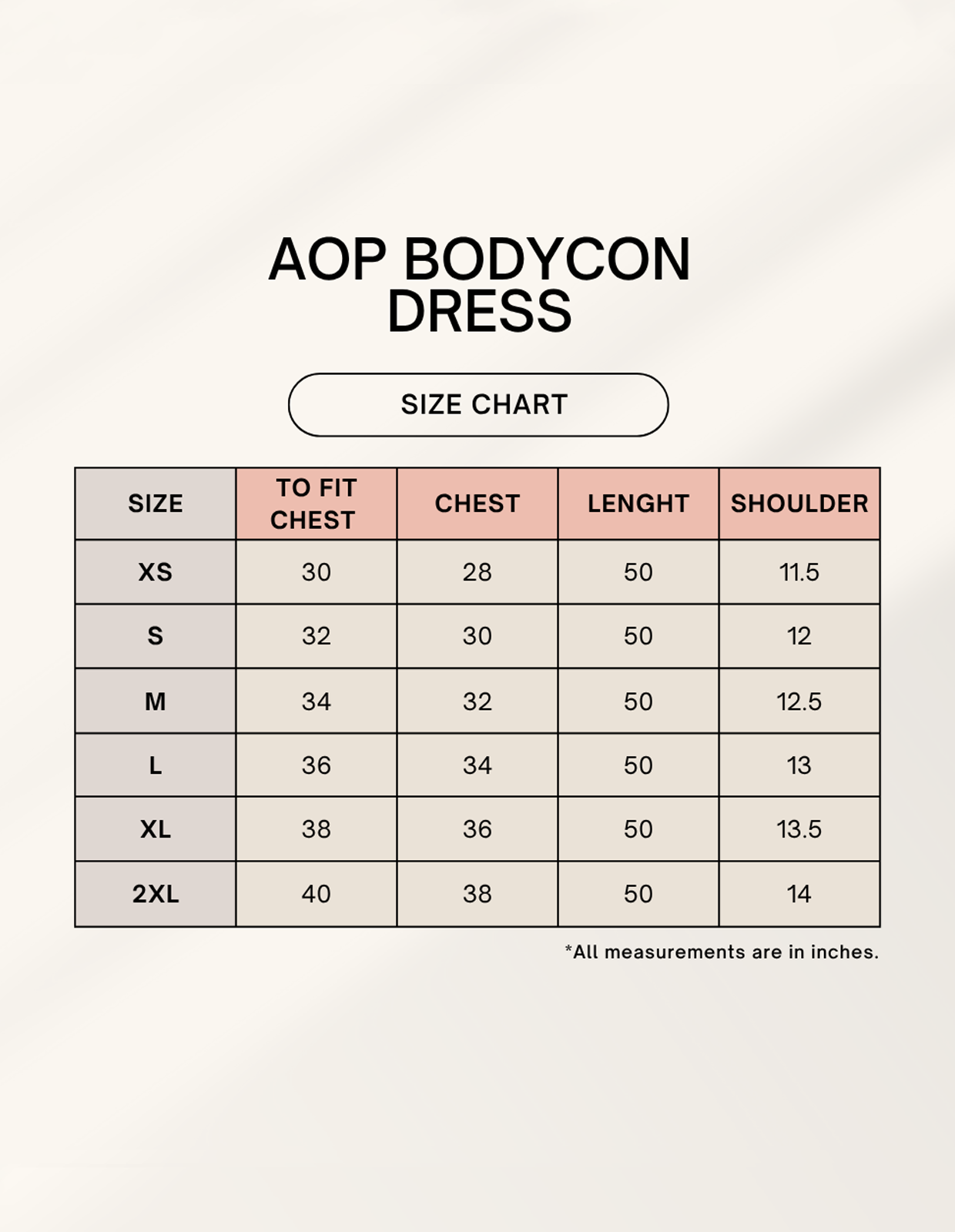 Women's AOP Premium Bodycon Dress