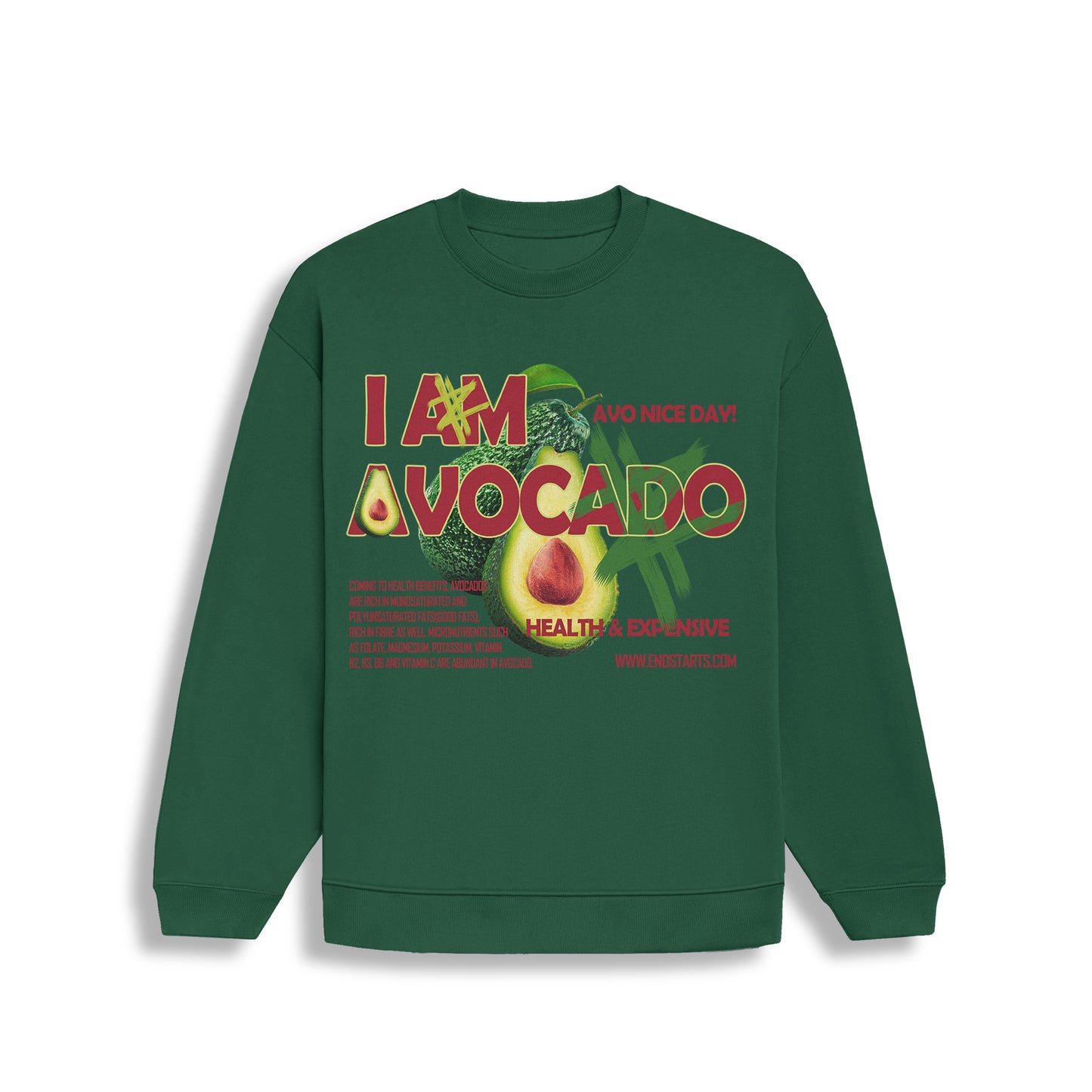 Avocado Oversized Sweatshirt