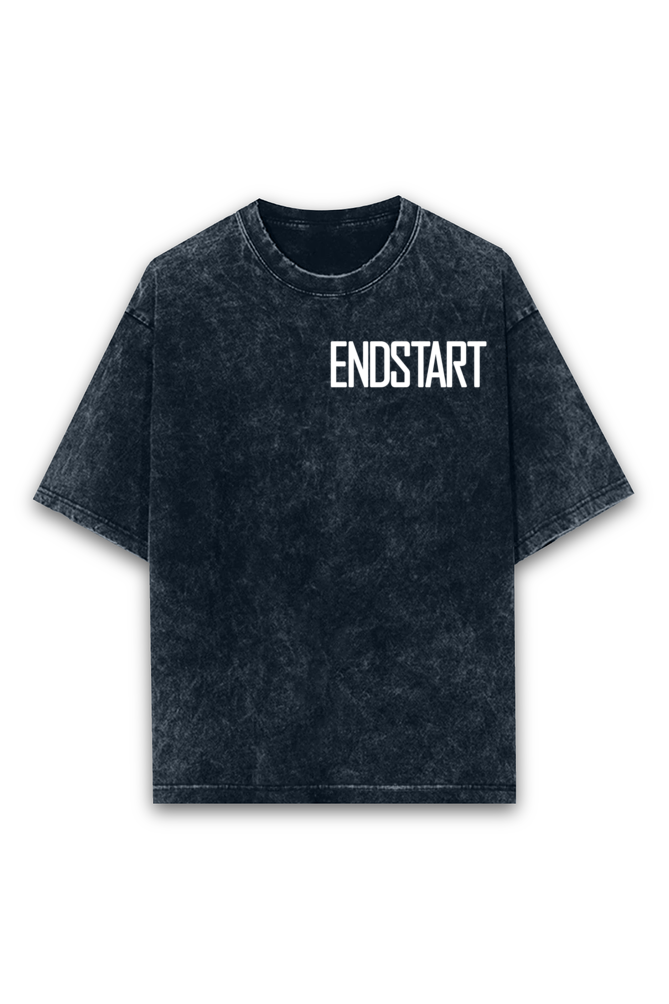 ENDSTART 1Z Wash Crewneck Tee