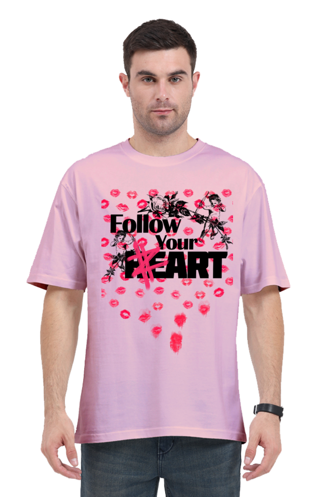 Follow your Heart Oversized Tee