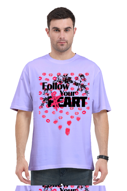 Follow your Heart Oversized Tee