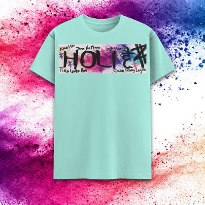 Holi Round Neck Tee