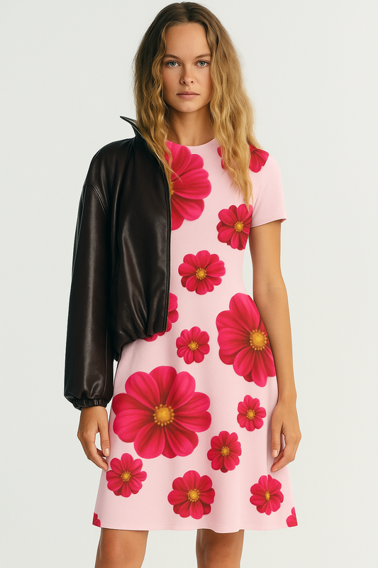 Women's AOP Premium A line Dress