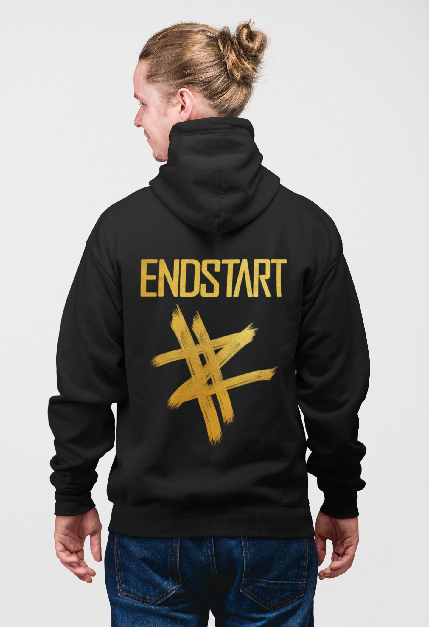 Golden Unisex Zip Hoodie