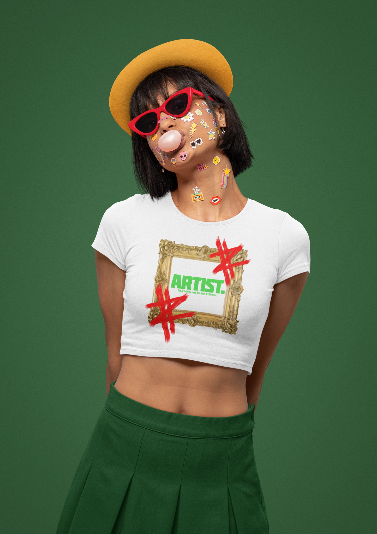 Women's Artist Crop Top