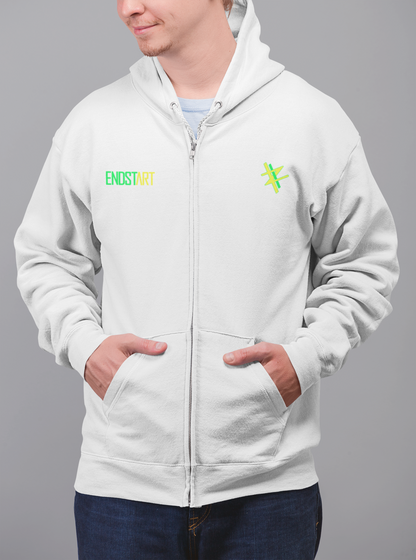 Golden Unisex Zip Hoodie