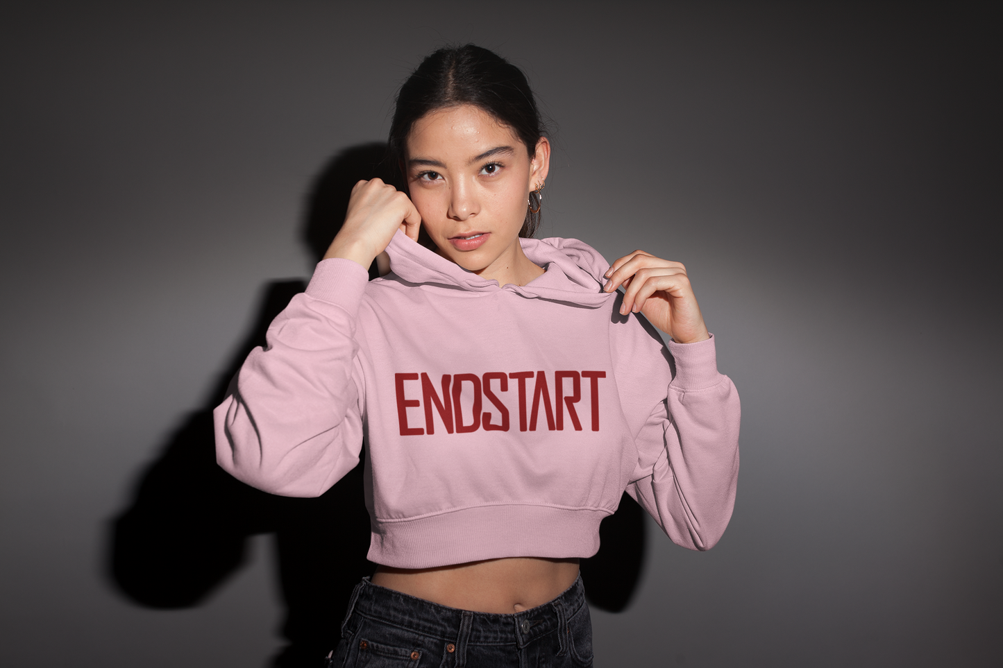 Women's ENDSTART Cropped Hoodie