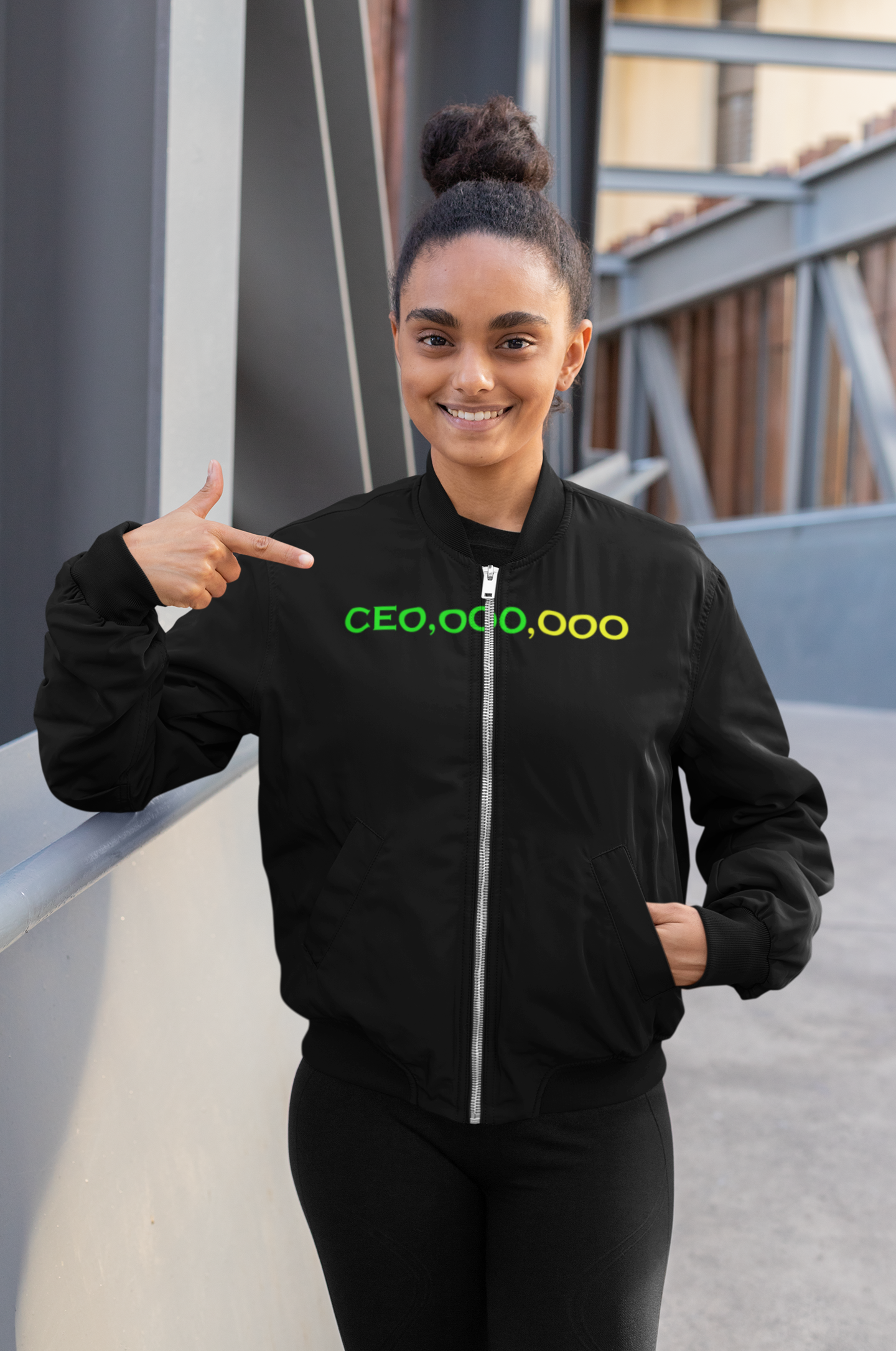 CEO Unisex Bomber Jacket