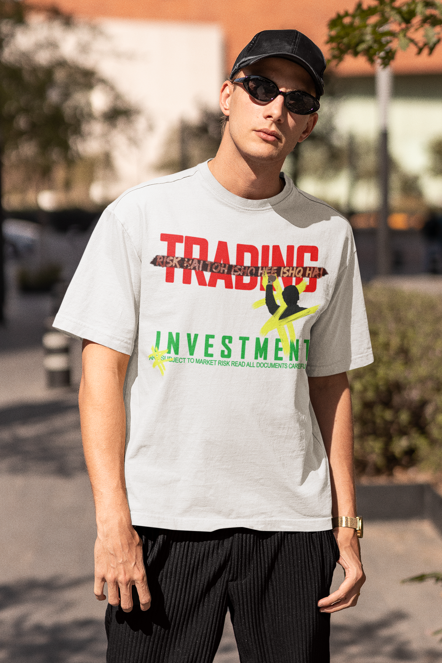 Trader & Investor Oversized Tee